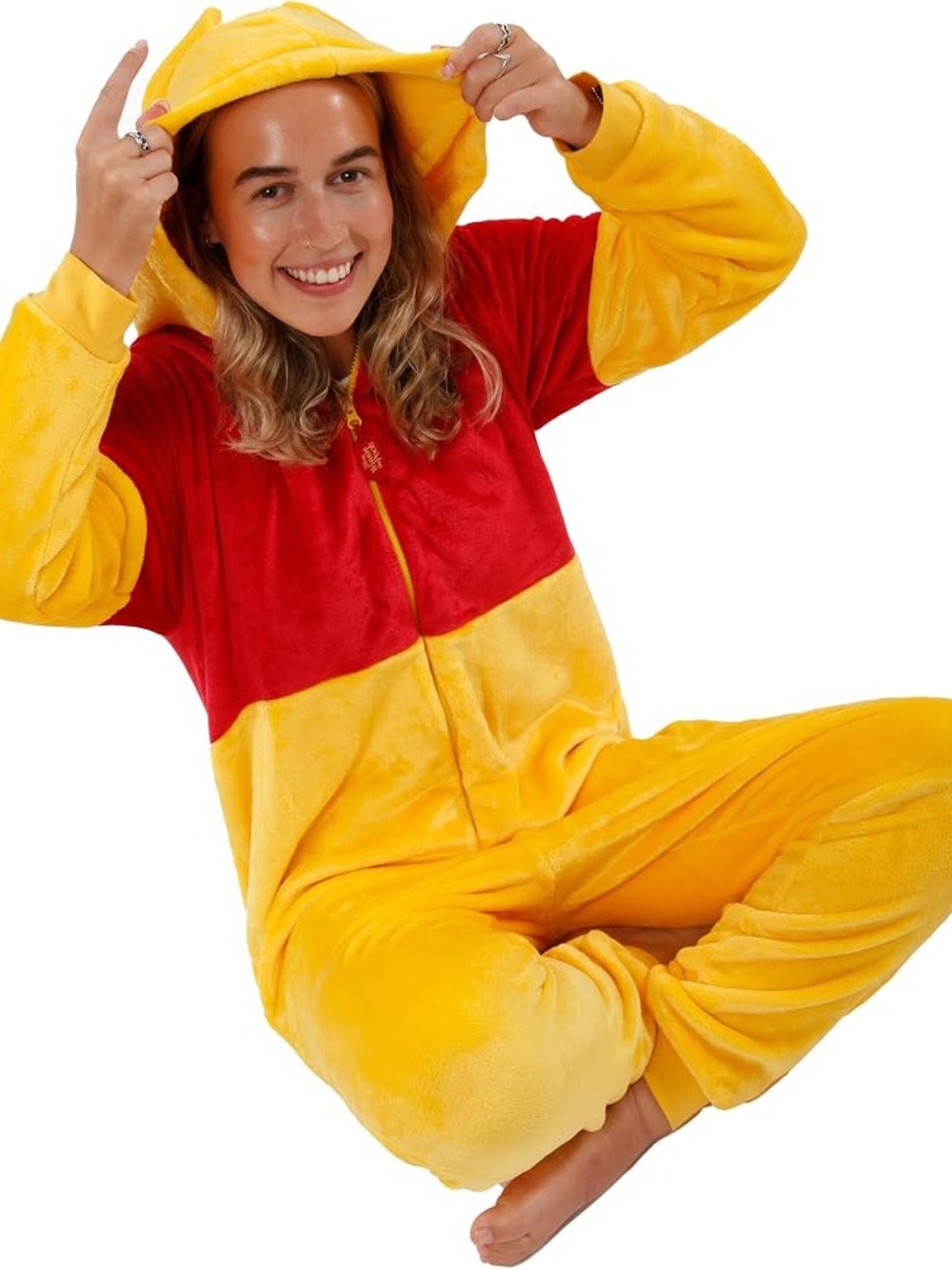 Disney Winnie the Pooh Plush Hooded Halloween Onesie